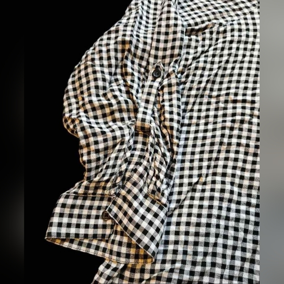 Plus Size My Style Checkered Boho Tunic - Picture 4 of 6